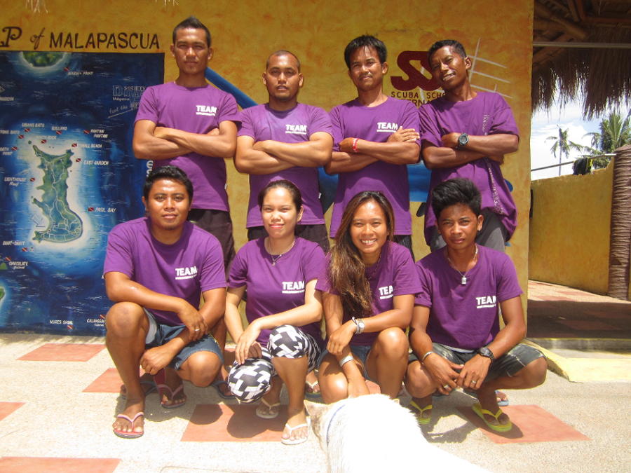 Dive Society Malapascua - 2015 Diving Team 