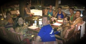 Eating Out Is Fun! Only at Kokay's Maldito Dive Resort, Malapascua: Thresher-sharks - sun - fun - ...and Japanese food — Teppan Grill / Table (鉄板焼き)